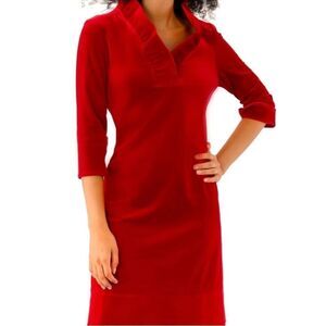 NWT Tyler Boe Maroon Suede Dress